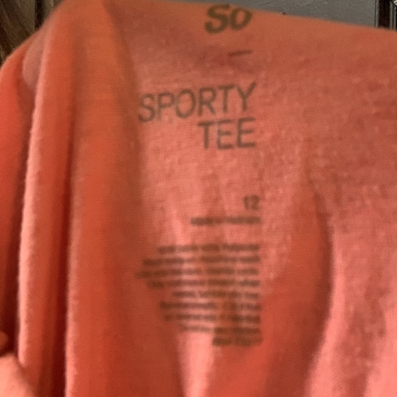 Kids unicorn t shirt, size 12, pink sports tee. - Picture 2 of 2